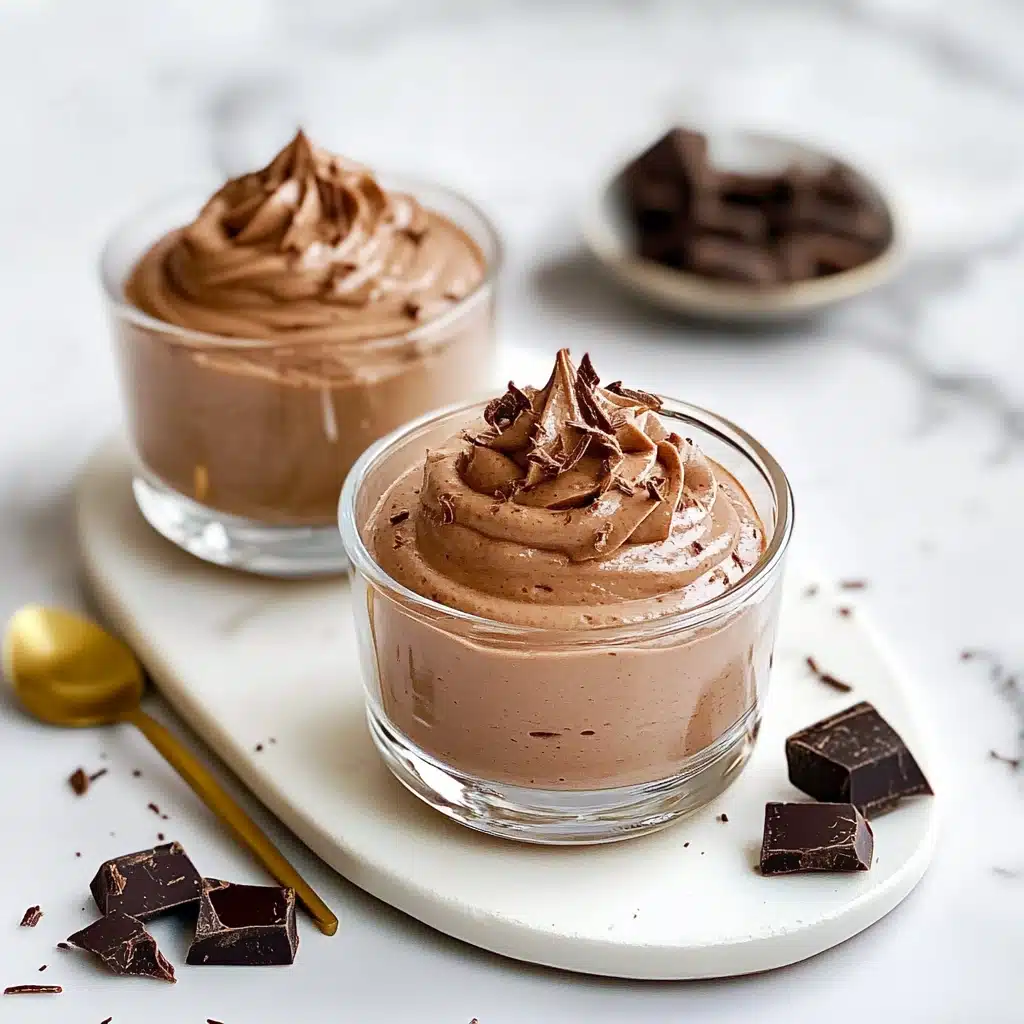 Vegan Chocolate Mousse Recipe - Recipe Image