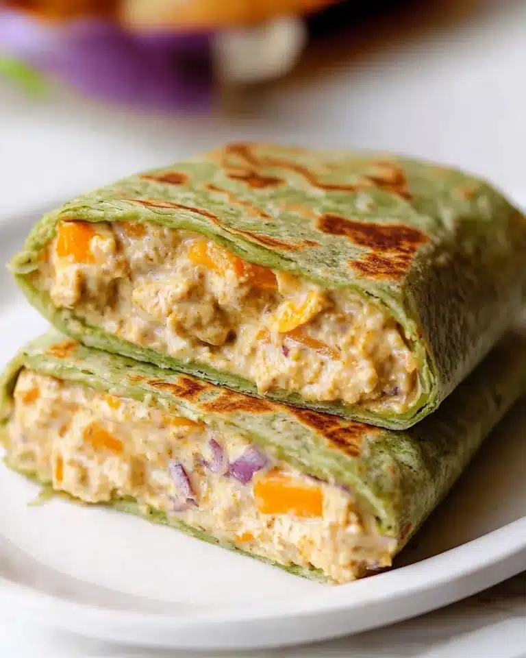 Tuna Melt Wrap Recipe