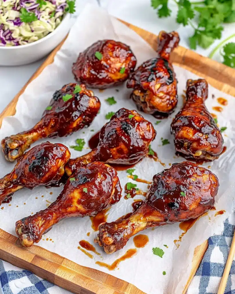 Air Fryer BBQ Chicken Drumsticks Recipe