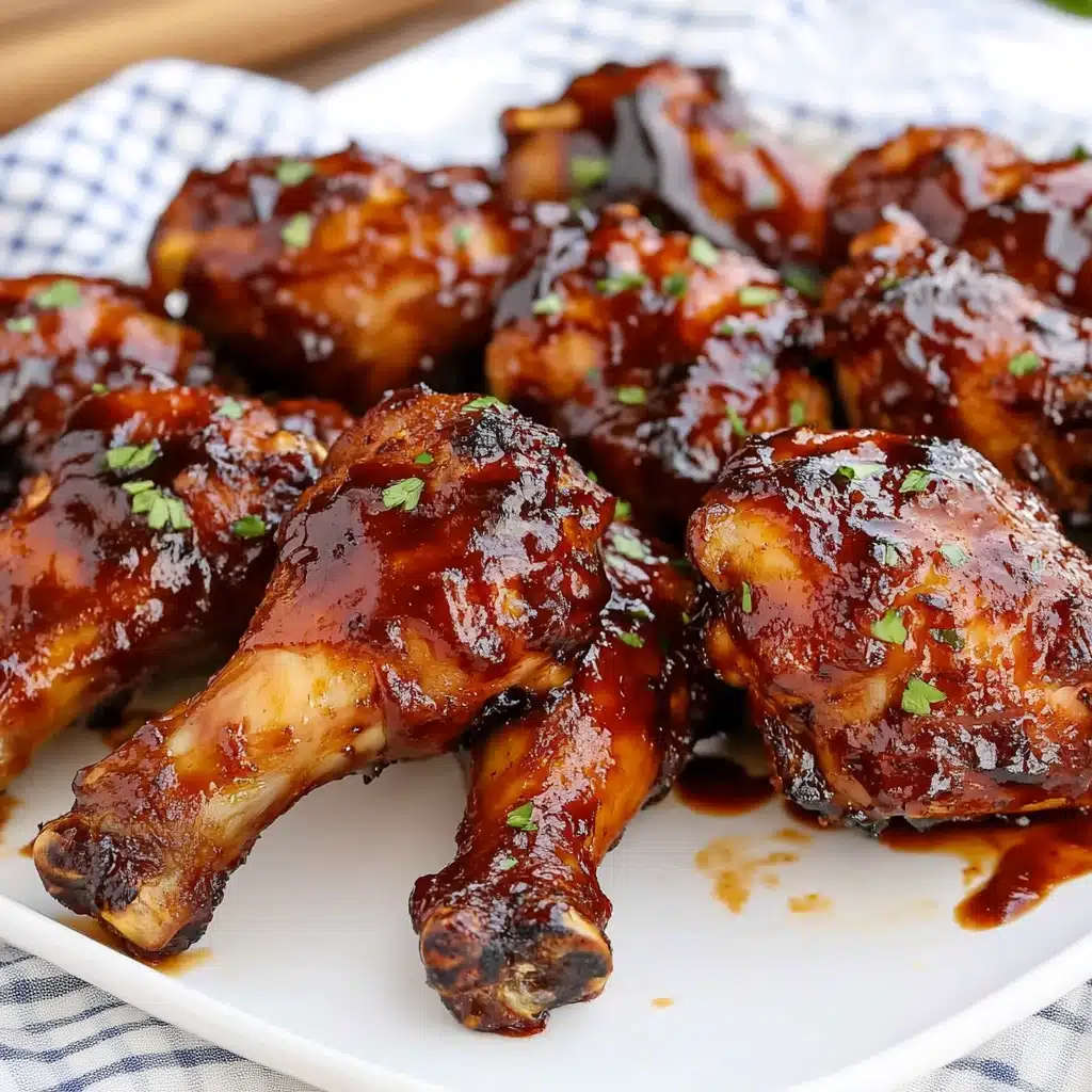 Air Fryer BBQ Chicken Drumsticks Recipe - Recipe Image