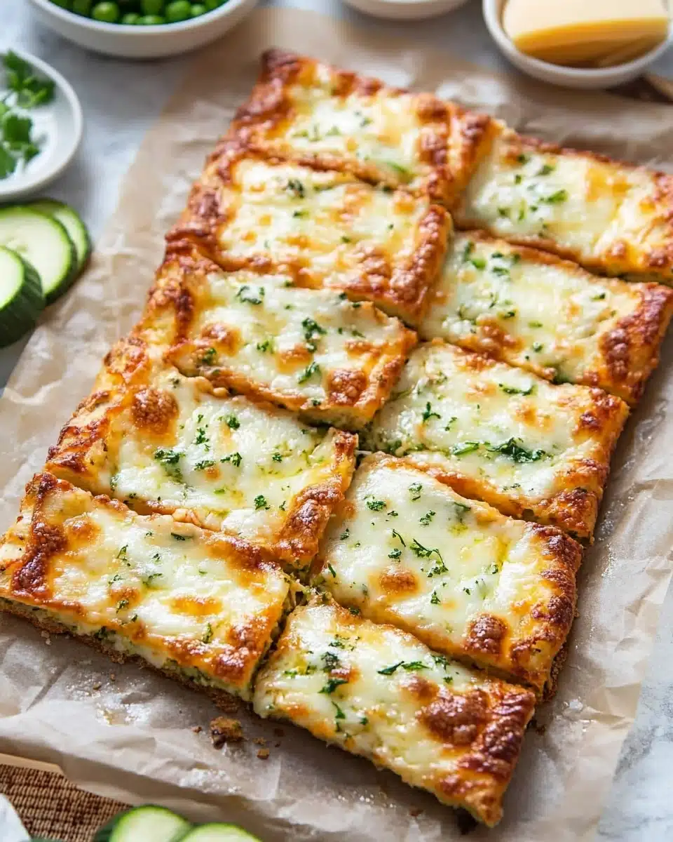 Zucchini Breadsticks Recipe