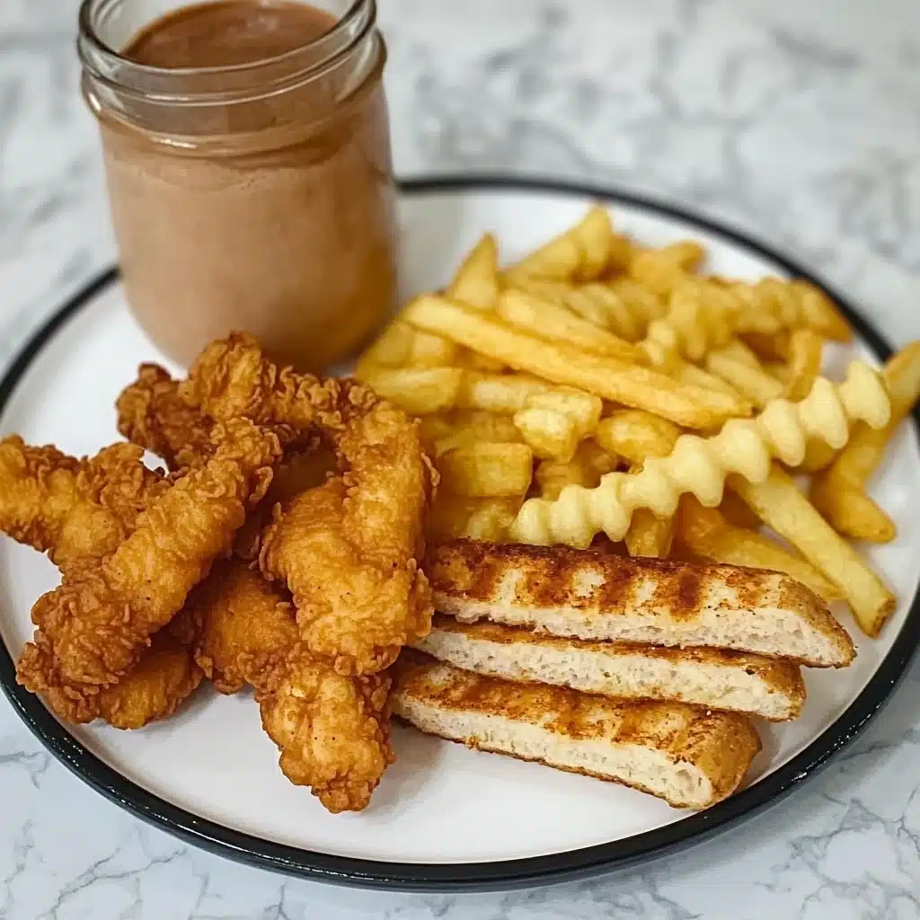 Raising Cane's Fried Chicken with Texas Toast and Sauce Recipe - Recipe Image