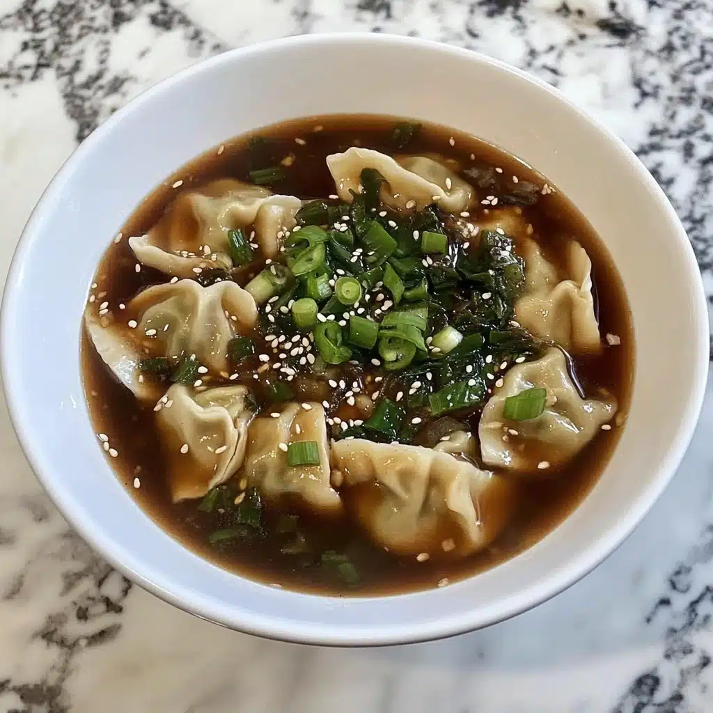 Instant Pot Spicy Dumpling Soup Recipe - Recipe Image