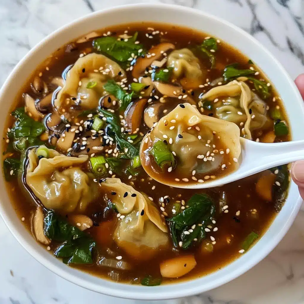 Instant Pot Spicy Dumpling Soup Recipe - Recipe Image
