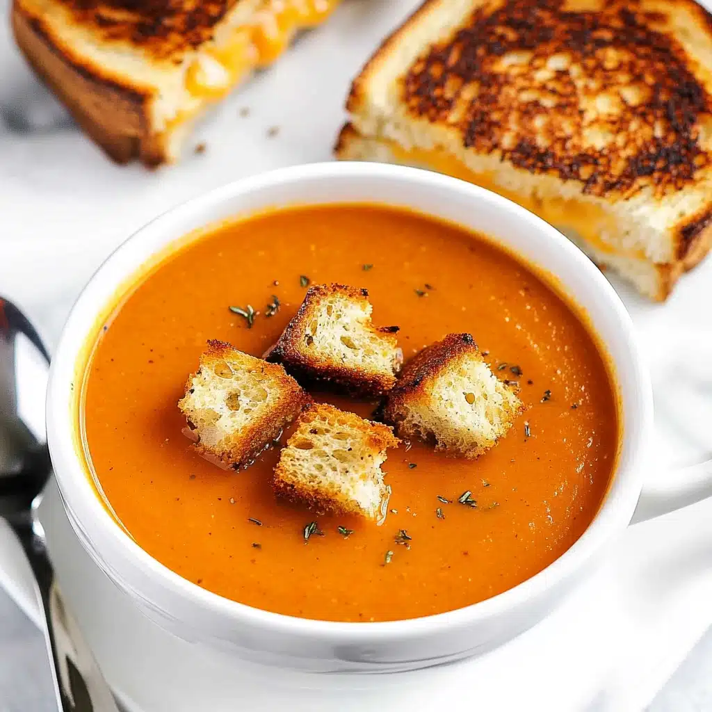Roasted Tomato Basil Soup Recipe - Recipe Image
