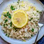 Greek Lemon Rice Recipe