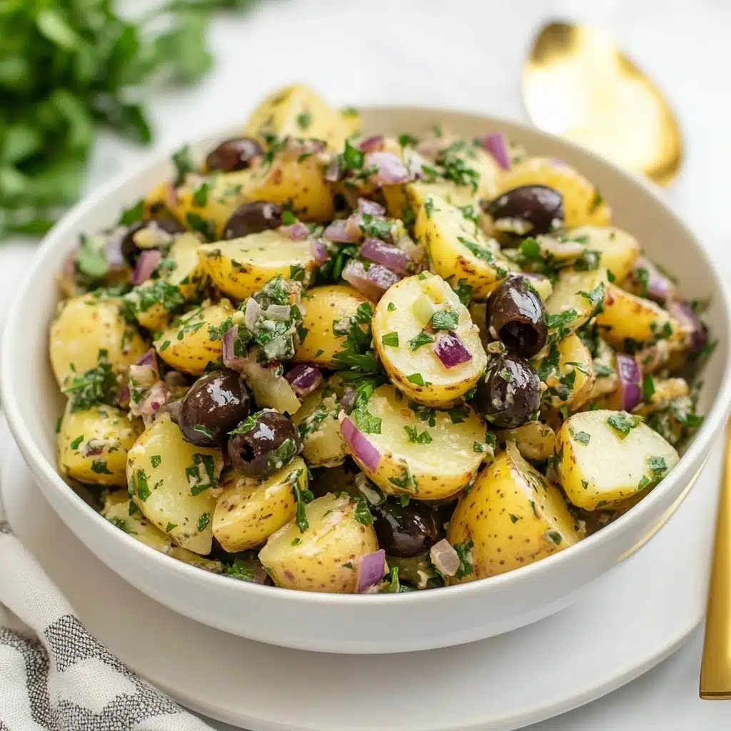 Mediterranean Potato Salad Recipe - Recipe Image
