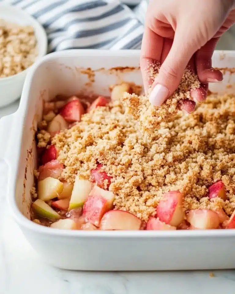 Rhubarb Crisp Recipe