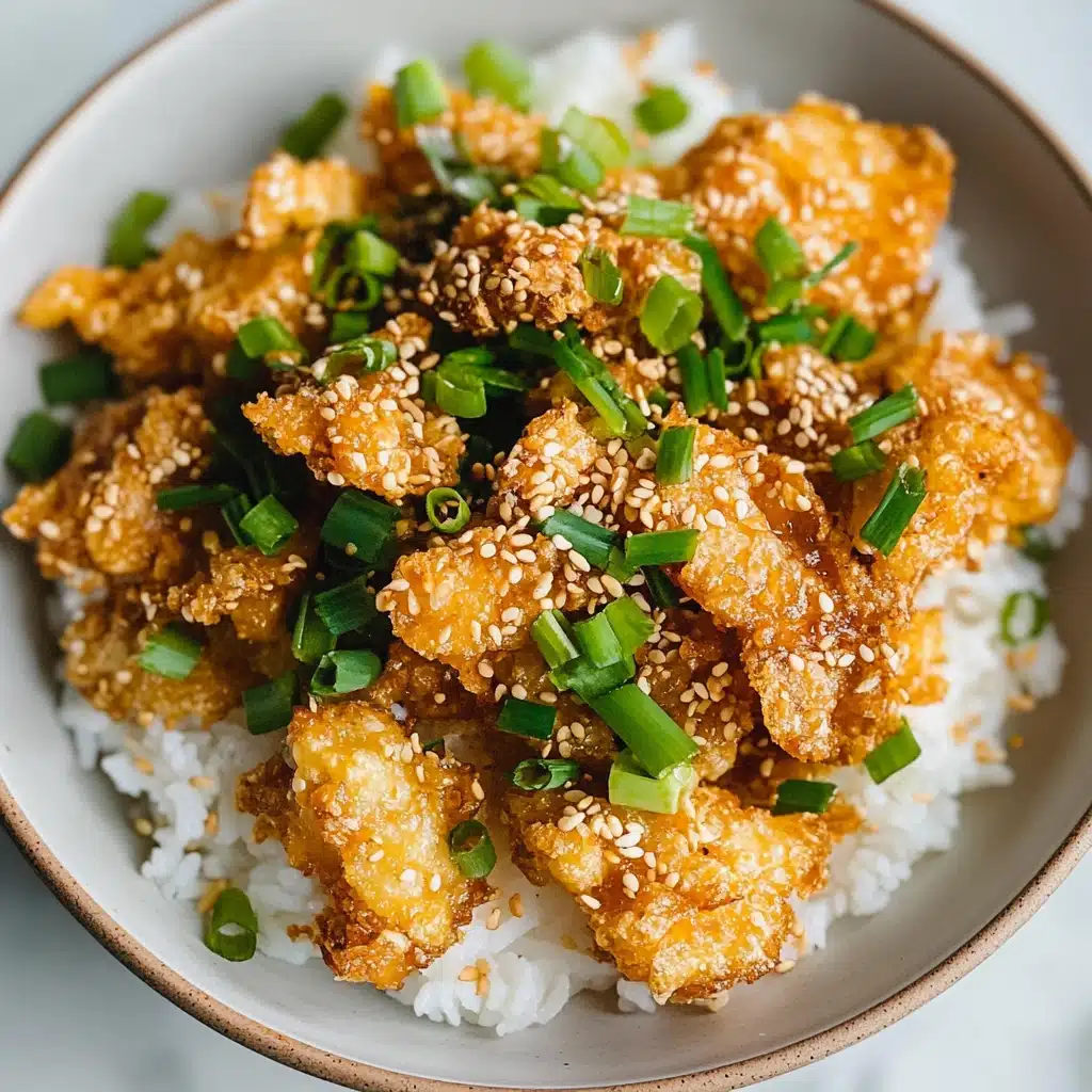 High Protein Korean Popcorn Chicken Recipe - Recipe Image
