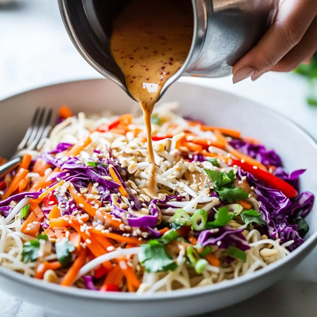 Thai Noodle Salad with Peanut Sauce Recipe - Recipe Image