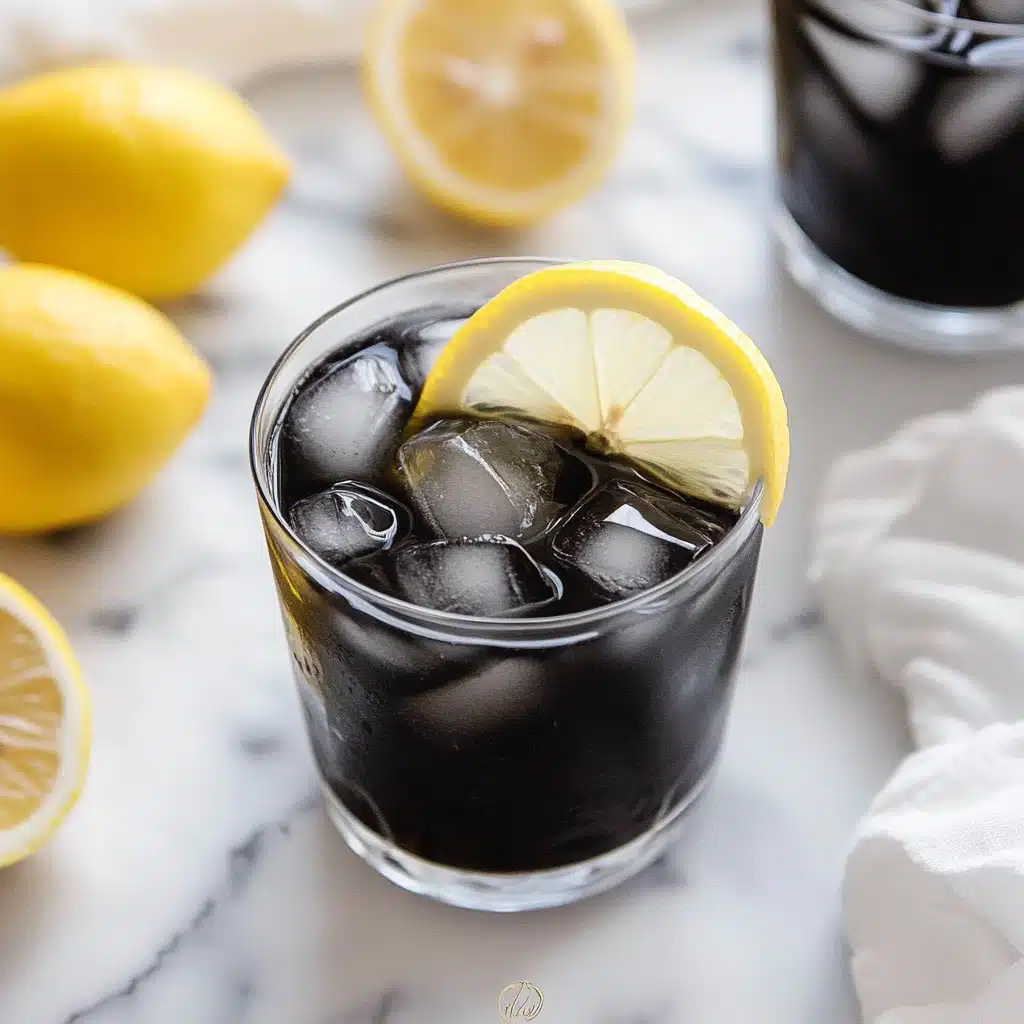 Charcoal Lemonade Recipe - Recipe Image
