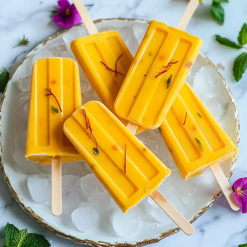 Mango Lassi Popsicles Recipe - Recipe Image