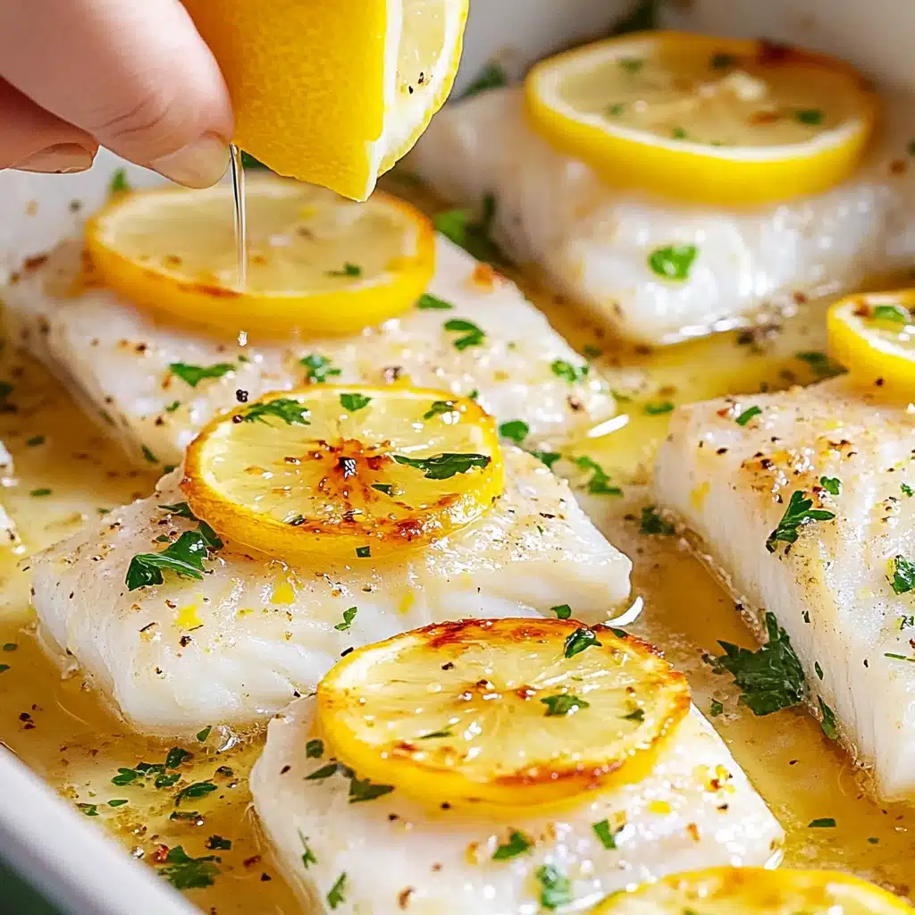 Garlic Butter Baked Tilapia Recipe - Recipe Image