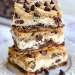 Chocolate Chip Cookie Cheesecake Bars Recipe