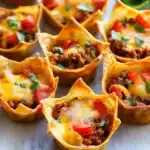 Crunchy Taco Cups Recipe