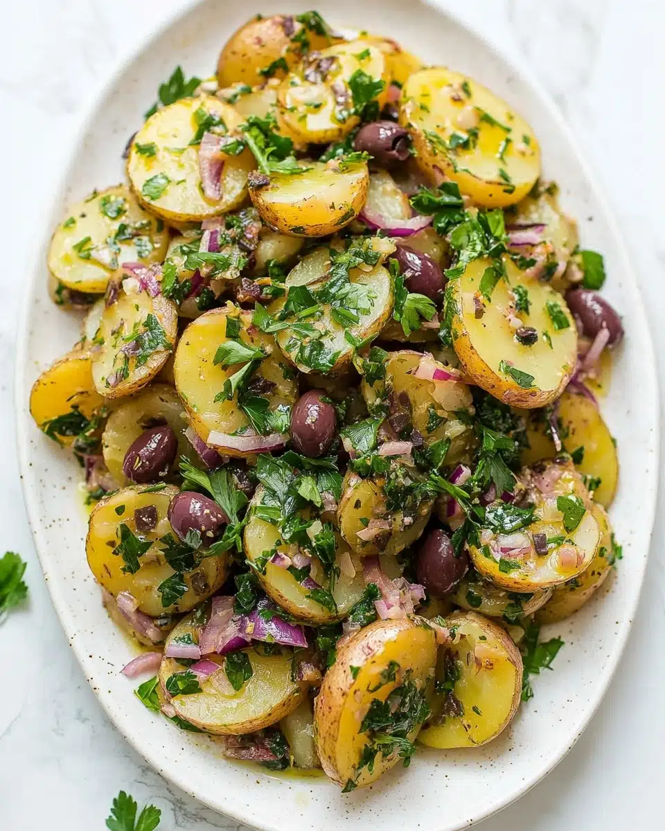 Mediterranean Potato Salad Recipe