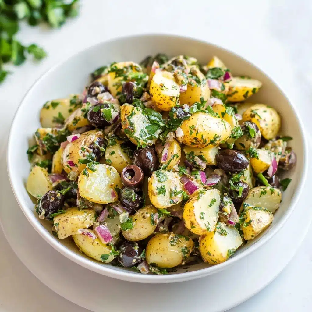Mediterranean Potato Salad Recipe - Recipe Image