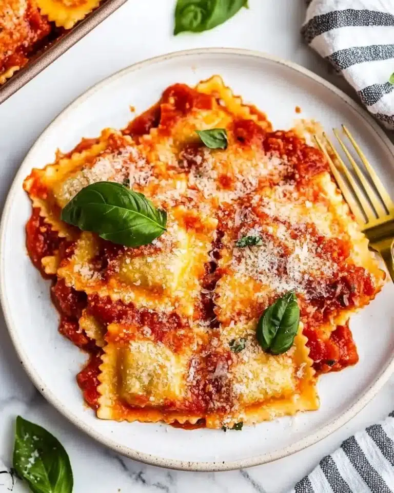 Easy Ravioli Lasagna Recipe
