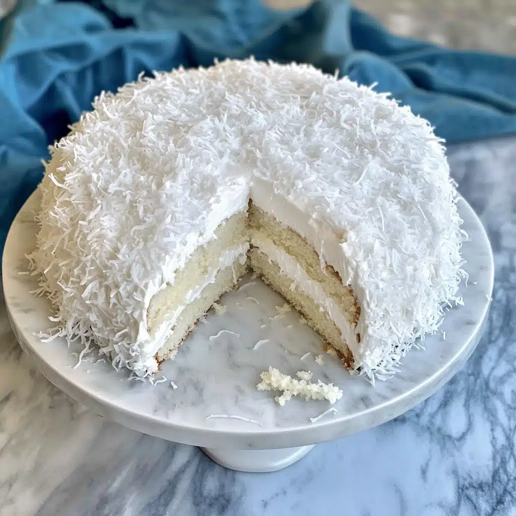 Coconut Cloud Cake Recipe - Recipe Image