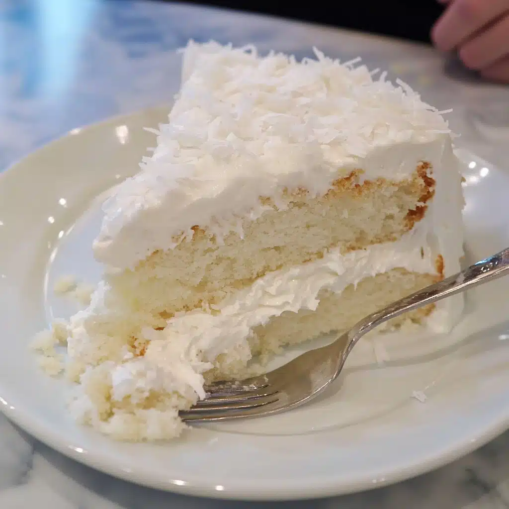 Coconut Cloud Cake Recipe - Recipe Image