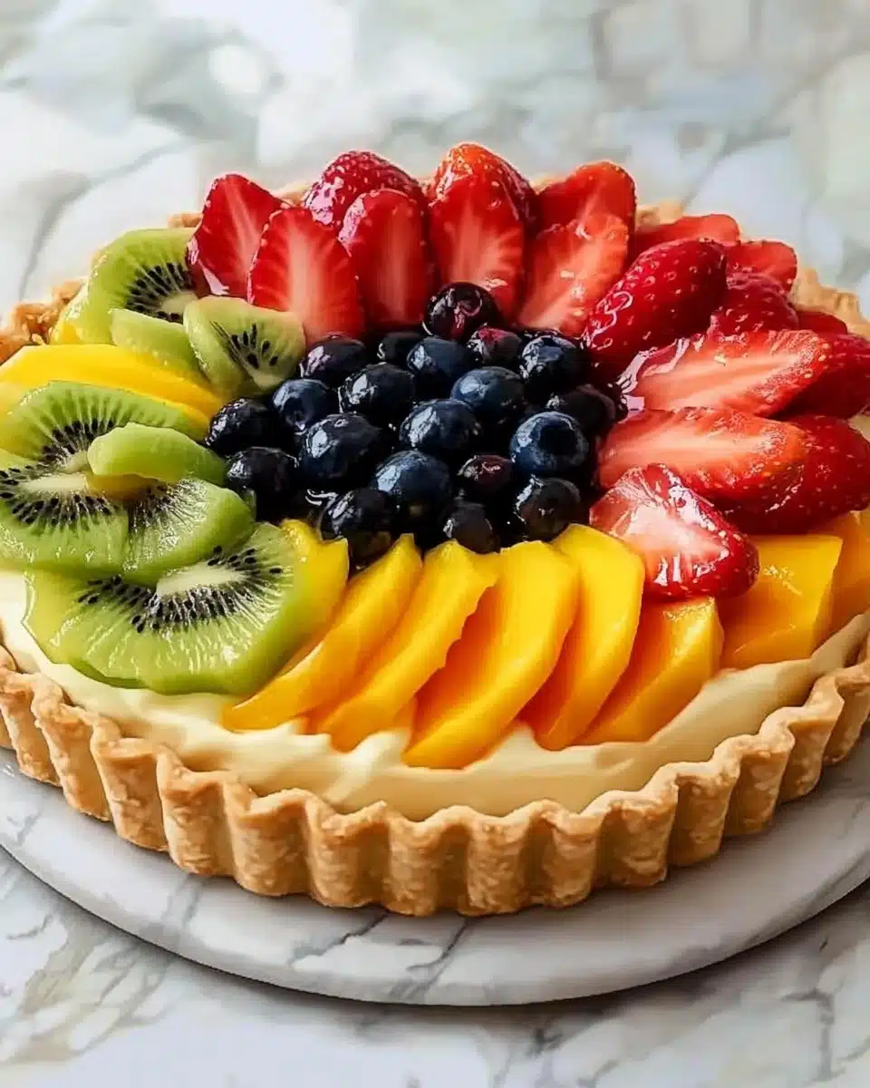 Fresh Fruit Tart Recipe