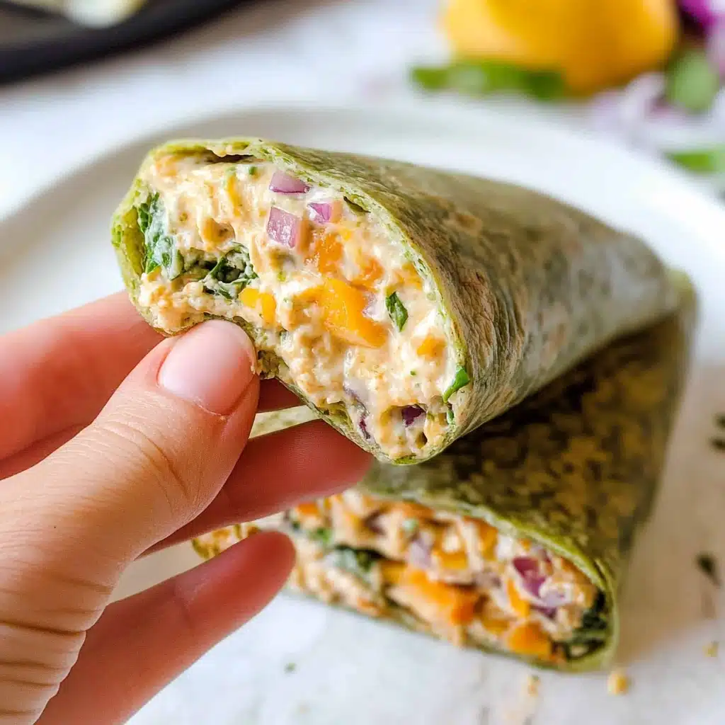 Tuna Melt Wrap Recipe - Recipe Image