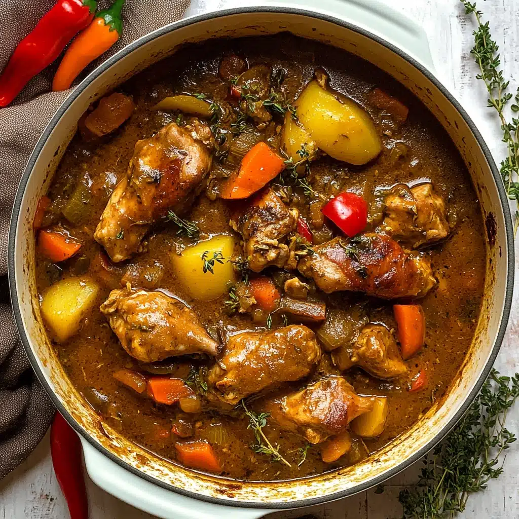 Authentic Jamaican Curry Chicken Recipe - Recipe Image