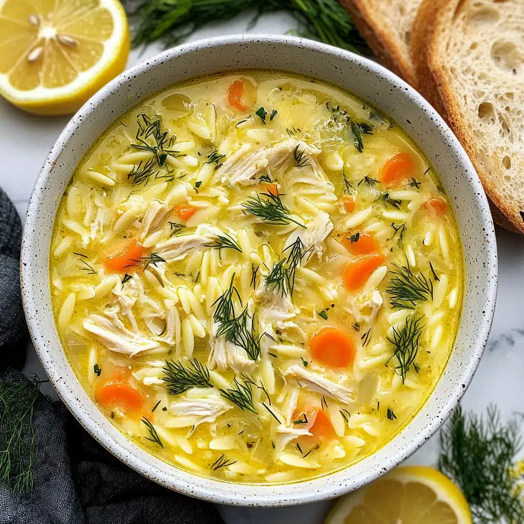 Greek Lemon Chicken Soup Recipe - Recipe Image