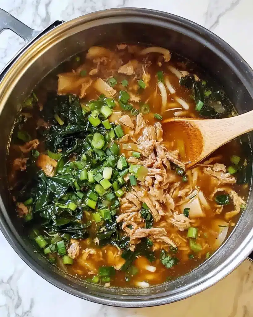 Instant Pot Spicy Dumpling Soup Recipe