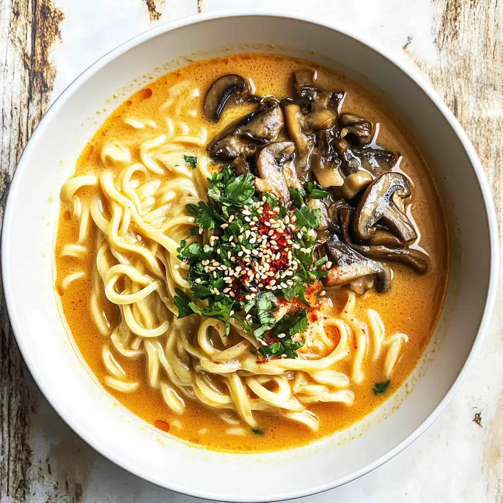 Spicy Coconut Curry Ramen Recipe - Recipe Image
