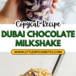 Copycat Shake Shack Dubai Chocolate Milkshake Recipe