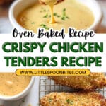 Crispy Oven Baked Chicken Tenders Recipe
