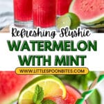 Watermelon Slushie Recipe
