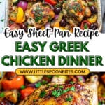 Greek Sheet-Pan Chicken Recipe
