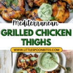 Mediterranean Grilled Chicken Thighs Recipe