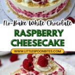 White Chocolate and Raspberry Cheesecake Recipe