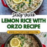 Greek Lemon Rice Recipe