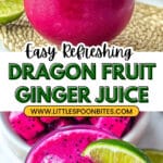 Dragon Fruit Juice Recipe