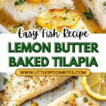 Garlic Butter Baked Tilapia Recipe