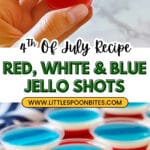 Red, White & Blue Jello Shots Recipe