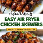 Firecracker Chicken Skewers Recipe