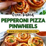 Pepperoni Pizza Pinwheels Recipe