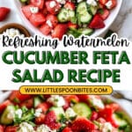 Strawberry Watermelon Cucumber Salad Recipe