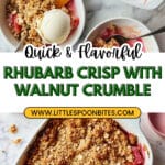 Rhubarb Crisp Recipe