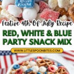 Red, White, and Blue Snack Mix Recipe