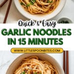 15-Minute Garlic Noodles Recipe