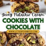 Pistachio Cream Cookies Recipe