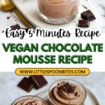 Vegan Chocolate Mousse Recipe