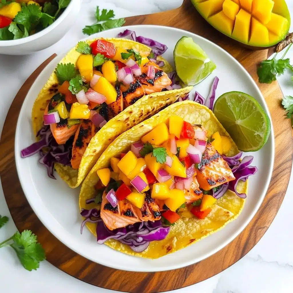 15 Minute Sweet & Spicy Mango Habanero Salsa (No Cooking) Recipe - Recipe Image