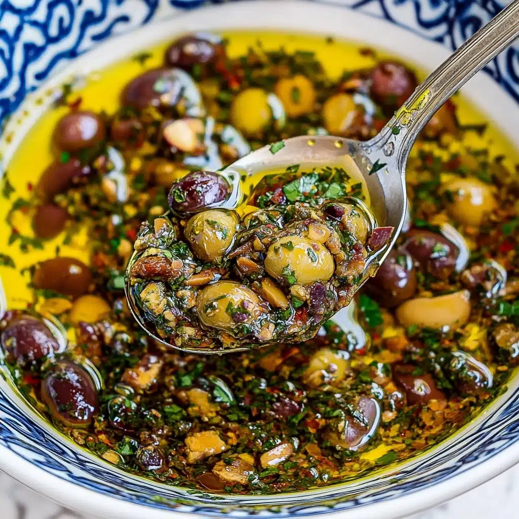 Herb and Olive Bread Dipping Oil Recipe - Recipe Image